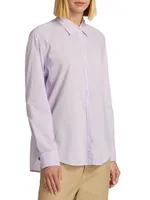 Beau Cotton Button-Up Shirt