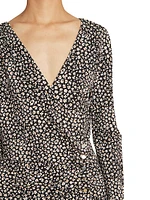 Ditsy Daisy V-Neck Blouse