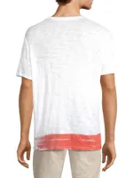 Paint Stroke Crewneck T-Shirt