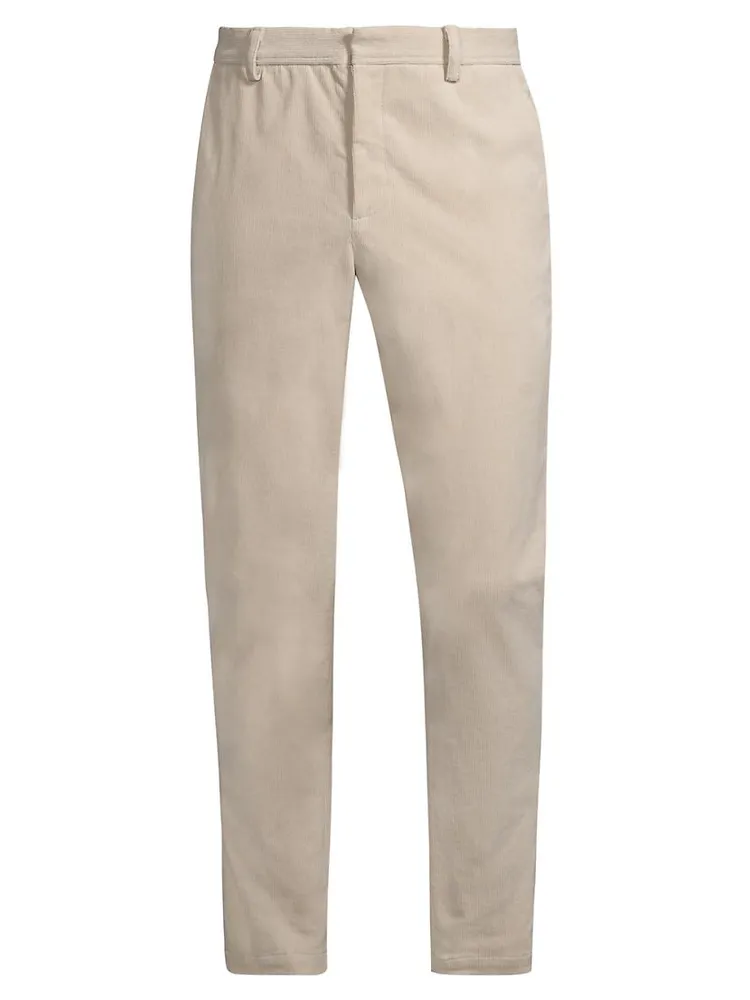 Wale Corduroy Slim-Fit Pants