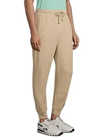 Drawstring Low-Rise Sweatpants