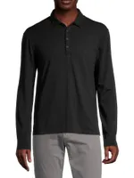 Marty Long-Sleeve Polo Shirt