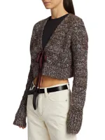 Twinkle Crystal-Embellished Cardigan