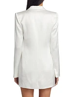 Leith Satin Bridal Blazer Dress