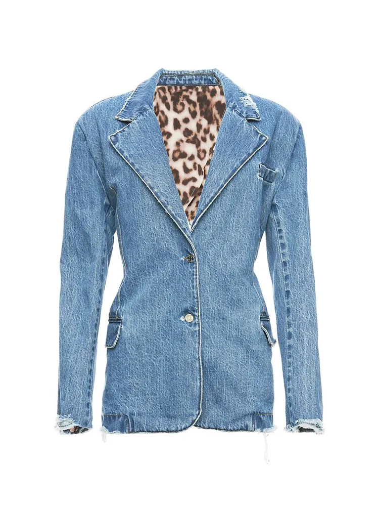 Hollis Denim Blazer