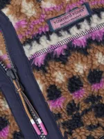 Fair Isle Sherpa Half-ZipSweatshirt