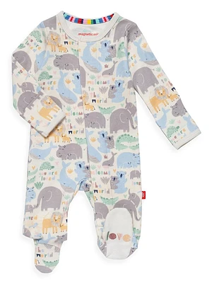 Baby's Little Loving Graphic Footie