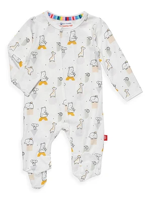 Baby's New Kid On The Block Graphic Footie