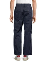 Wardrobe The City Cotton-Blend Trousers