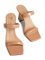 85MM Leather Sandals