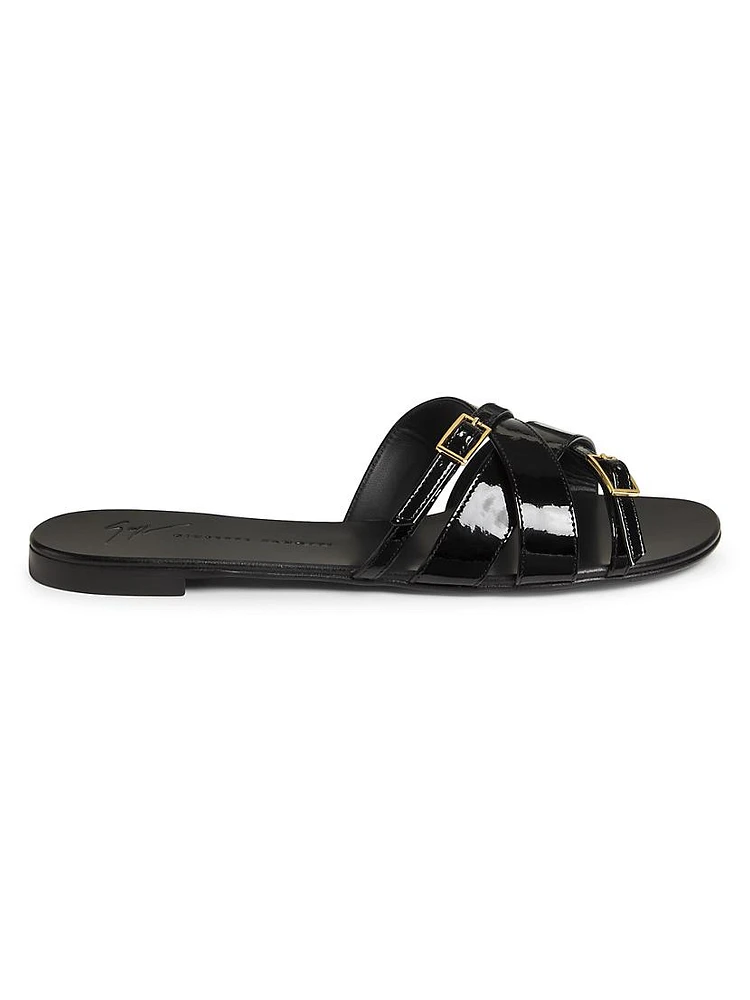 Patent Leather Sandals