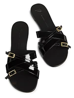 Patent Leather Sandals