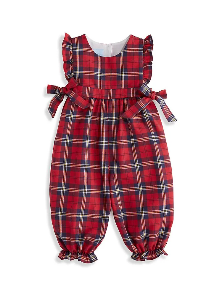 Baby Girl's Berkley Bubble Overalls
