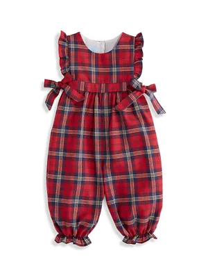 Baby Girl's Berkley Bubble Overalls