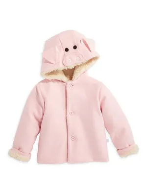 Baby Girl's & Little Piggie Coat