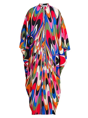 Oversized Printed Caftan