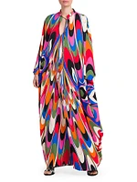 Oversized Printed Caftan