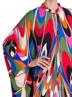 Oversized Printed Caftan