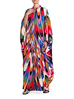 Oversized Printed Caftan