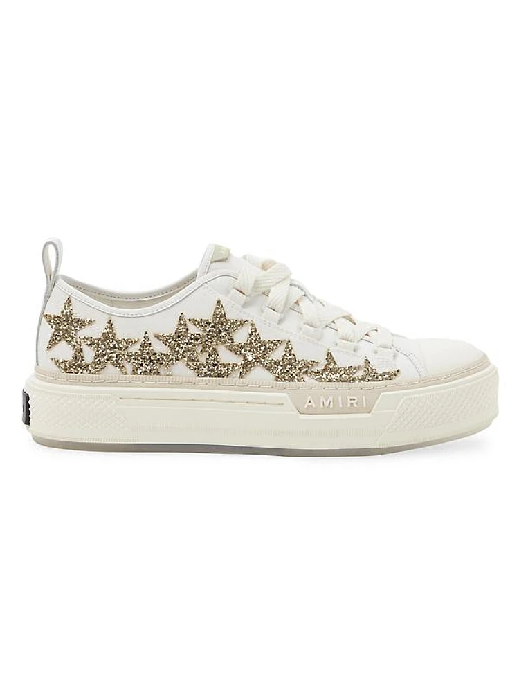 Glitter Stars Court Low Sneakers