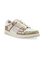 Glitter Skel Top Low Sneakers