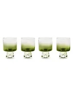 Tank 4-Piece Low Ball Glasses Set