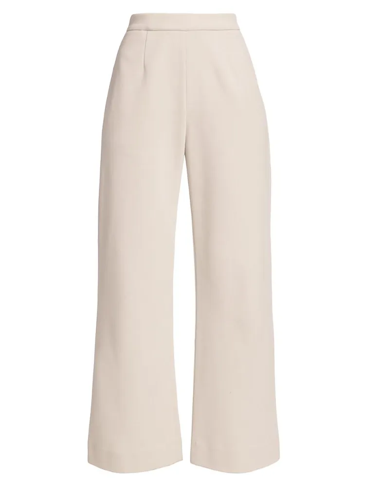 Scuba Wide-Leg Pants