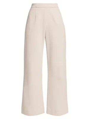 Scuba Wide-Leg Pants