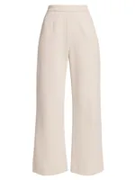 Scuba Wide-Leg Pants