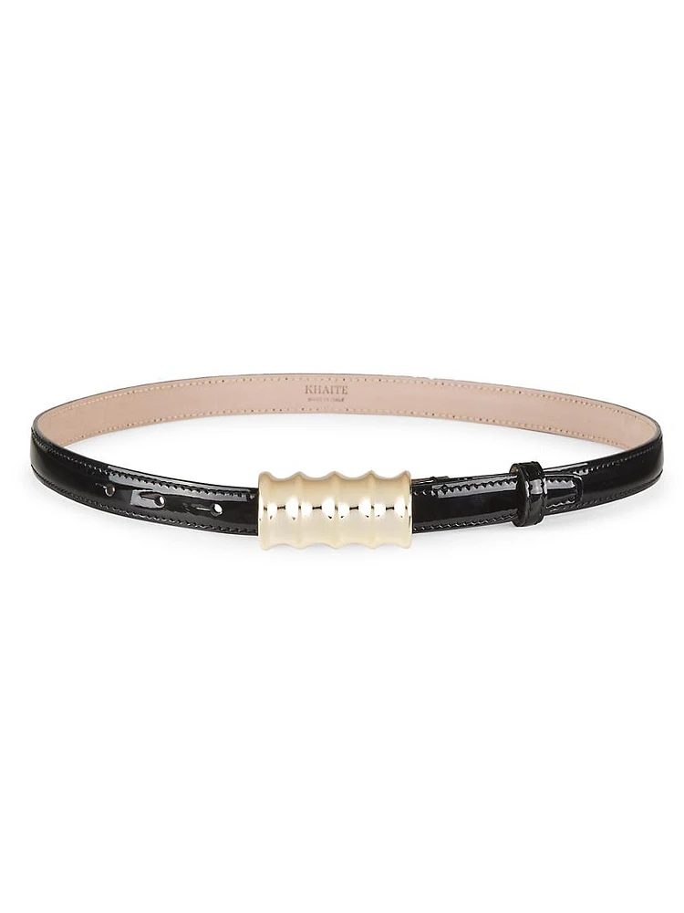 The Small Julius Patent Leather Belt