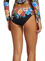 Royal Floral & Filigree Hipster Bikini Bottom