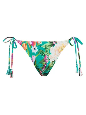 Peacock Low-Rise Bikini Bottom