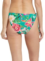 Peacock Low-Rise Bikini Bottom