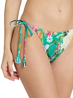 Peacock Low-Rise Bikini Bottom