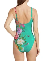 Peacock One-Piece Swimsuit