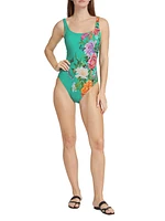 Peacock One-Piece Swimsuit