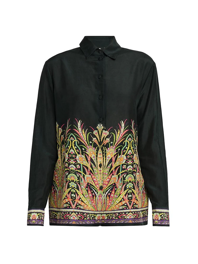 Kaleidoscope Cotton & Silk Shirt