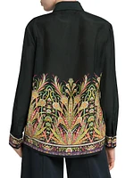 Kaleidoscope Cotton & Silk Shirt