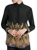 Kaleidoscope Cotton & Silk Shirt