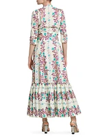 Floral Cotton Maxi Dress