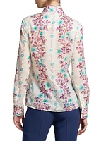 Floral Vine Cotton Shirt