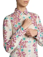 Floral Vine Cotton Shirt