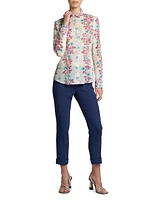 Floral Vine Cotton Shirt