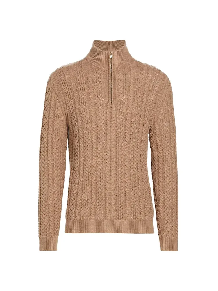 Bantham Quarter-Zip Sweater