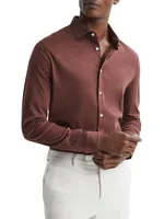 Viscount Button-Front Shirt