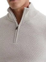 Tempo Wool Half-Zip Pullover