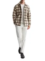 Mack Plaid Wool-Blend Shirt