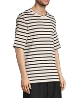 Striped Cotton T-Shirt