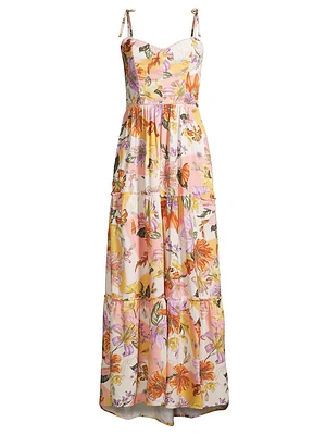 Suzie Vitreo Floral Maxi Dress