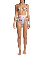 Irene Numen Floral Underwire Bikini Top